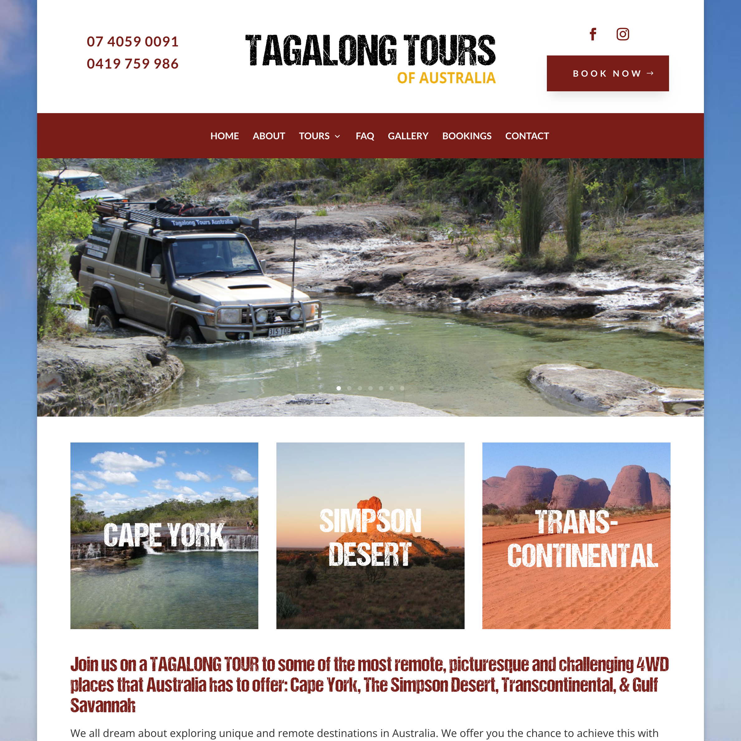 Tagalong 4wd Tours
