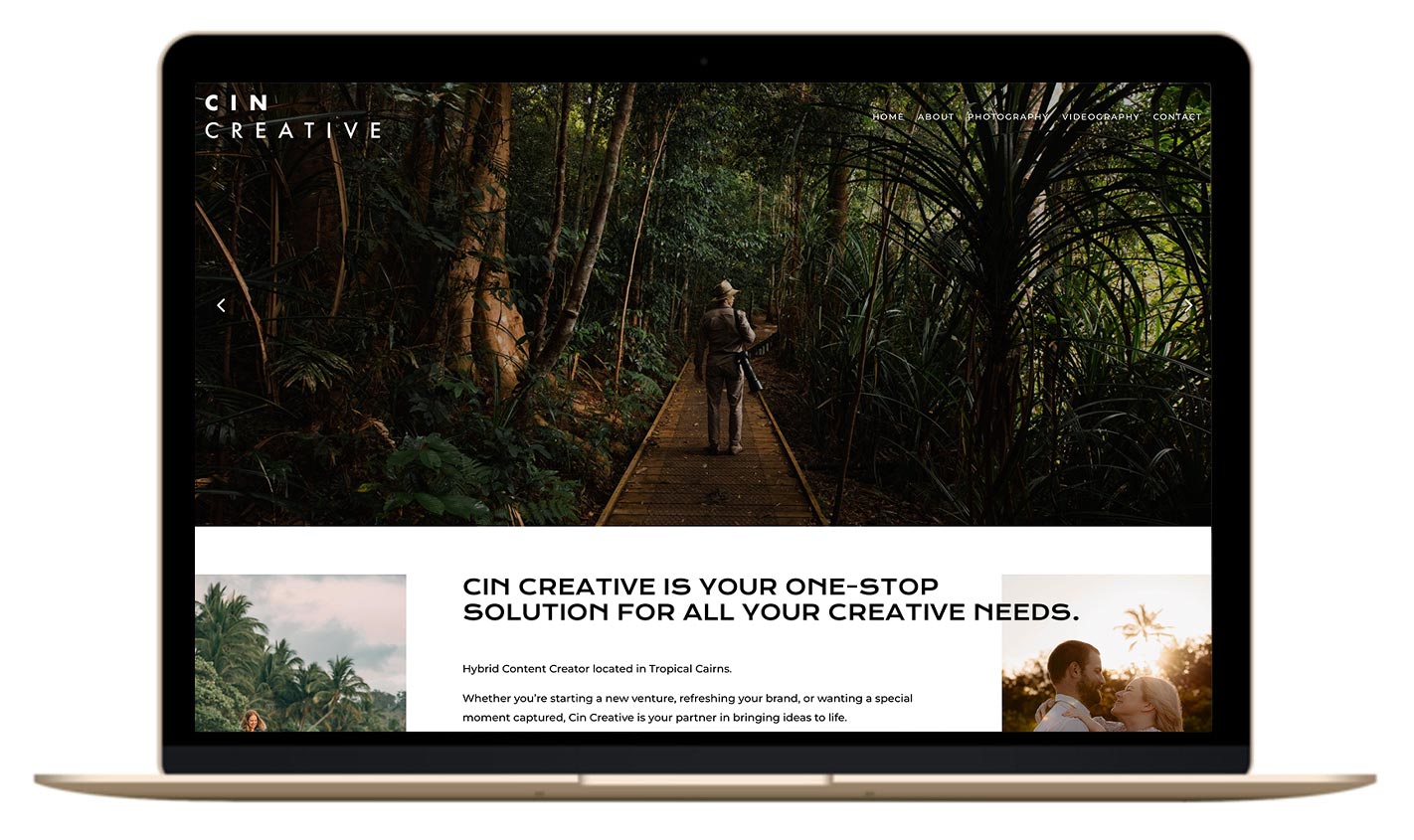 Web designer in cairns for photographers
