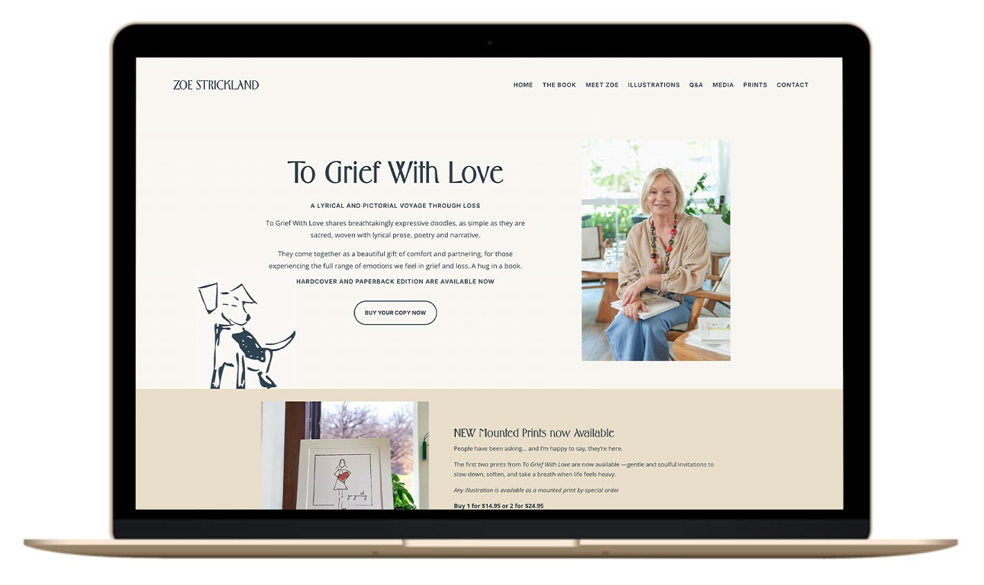 brisbane web designer for authors